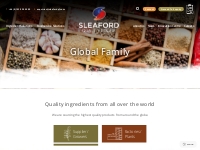 Worldwide Ingredients Suppliers - Sleaford Quality Foods