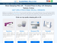 Buy Strong & Cheap Best Sleeping Pills UK | OTC Sleep Tablets