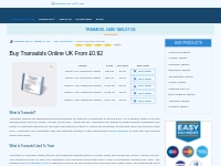 Buy Cheap Tramadol 50mg Online From UK | Sleeping Pills 2U