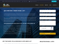 QuickBooks Users Email List | SLN Solutions