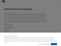 Data Protection Declaration | SMA Australia