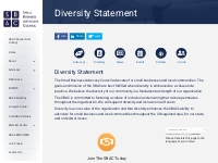 Diversity Statement - Small Business Advocacy Council | SBAC