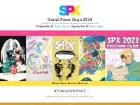 Attend SPX | Small Press Expo