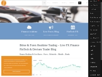 Realtime Börse Forex Finance Trading | Live FX FinTech