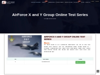AirForce X and Y Group Online Test Series