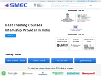 Best Training Courses Internship Provider India - SMEClabs