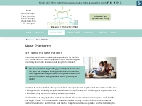 New Patients | Golden Hill Family Dentistry