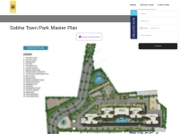 Master Plan | Sobha Town Park | Club House | Model Flat