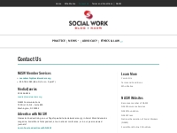 Contact Us | Social Work Blog