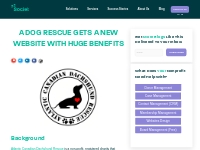 Partner Web Client Success Story: Atlantic Canadian Dachshund Rescue