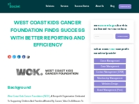 Sumac Client Success Story: West Coast Kids Cancer Foundation