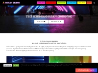 Stage Lighting And Music Video Lighting - SoFlo Studio