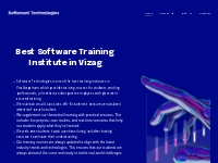 Softenant | Best Software Training Institute in Vizag