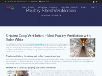 Poultry Ventilation | Shed Ventilation | Poultry Sheds