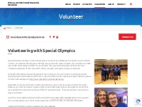 Volunteer - Special Olympics Bismarck