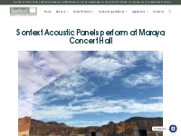 Sontext Acoustic Panels perform at Maraya Concert Hall - Acoustic Pane