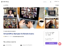 Online Office Olympic Games and Virtual Ideas for Corporate Teams Even
