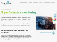 IT Performance Monitoring - Source One Technology