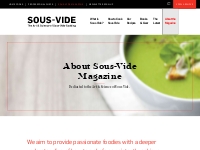 About Sous Vide | Sous-Vide Magazine