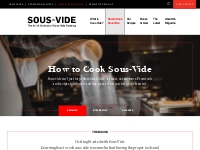 How to Cook Sous Vide for Beginners | Sous-Vide Magazine