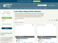 Lake Blue Ridge Cabin Rentals | Southern Comfort Cabin Rentals
