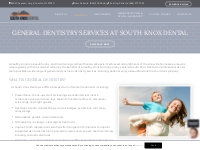 General Dentistry Services Knoxville TN | South Knox Dental