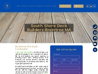 Deck Builder Braintree MA | South Shore Deck Builders