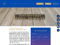 Decks Abington MA | South Shore Deck Builders