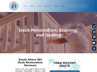 Deck Restoration, Staining, and Sealing | South Shore Paint