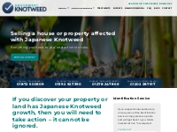 Selling a property -Southwest Knotweed