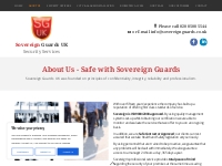 About Sovereign Guards UK | Sovereign Guards Security Services