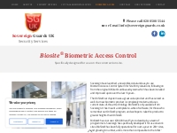 Biometric Access Control Systems | Site Entry Systems | Biosite | Sove