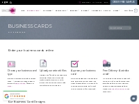 Custom Business Cards Printing Online Australia - Space Print