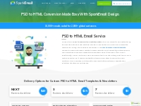  PSD TO HTML Email Conversion -