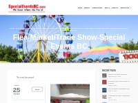 Flea-market/trade show-Special events BC - Special Events BC