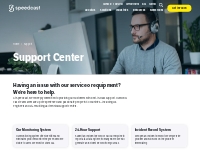 Need Help? Click below to Contact Support | Speedcast