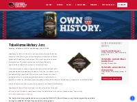Take Home History Jars | Events | Speedway Children's Charities