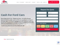 Get Cash For Ford Cars | Best Ford Wreckers | FREE Ford Cars Removal