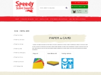 We stock a wide range of School and Office Paper, including Card, in a