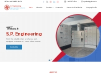 S.P Engineering | Manufacturer of APFC Panel, Distribution Panel in Su