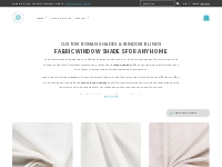 Custom Roman Shades   Fabric Window Blinds Online