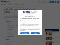 Back Pain Videos and Back Surgery Videos | Spine-health
