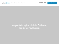Brisbane Spine Clinic - Spine Specialist - SpinePlus