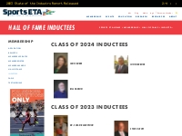   	Sports Events and Tourism Association > Membership > Hall of Fame >