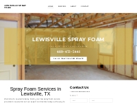 LEWISVILLE SPRAY FOAM - Lewisville Spray Foam | Spray Foam Experts | L