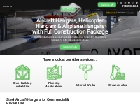 Quality Aircraft Hangars with Full Construction Works