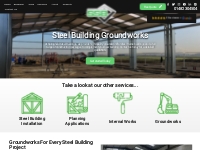 Steel Building Groundworks - Springfield Steel Buildings