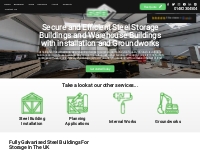 Steel Storage Buildings   Secure Warehouse Buildings | SSB
