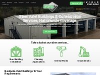 Steel Framed Valet Buildings with Groundworks services | SSB