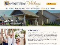 About Springhouse Village - Active Living Communities